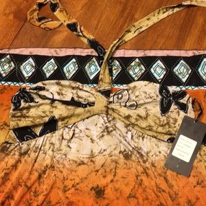 Halter Style Maxi Dress